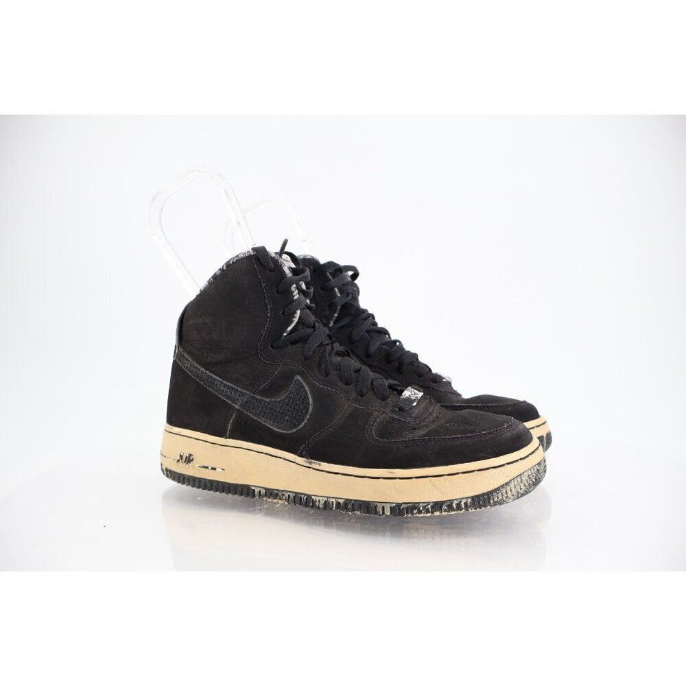 Nike Air Force 1 High '07 Mid Youth Size 7 Black Sneakers Basketball Shoes